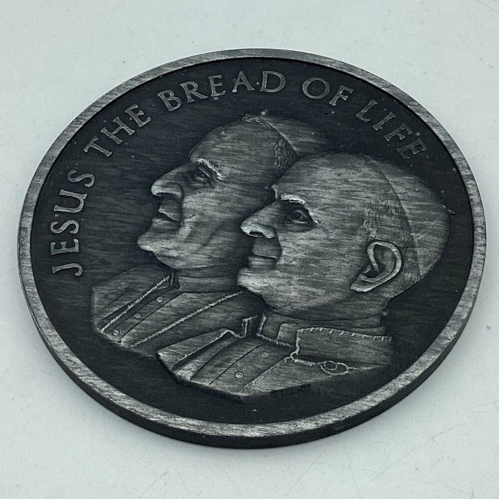 1970s Pewter 41st IEC Congress Commemorative Medallion-RARE